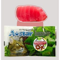 Astar 貓星形薄荷潔牙骨, 1個, 鮪魚15g