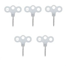 야외 캠핑 텐트용 지면 고정 못 5개 다목적 지면 고정 못 텐트 캐노피용 방풍 못, [02] white 5pcs