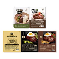 햇살푸드 함박스테이크 5종 10팩(각 2팩씩) / 혼합