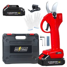 우스틴스 정원수지가위전동가위 무선충전가능수지가위, 본체+1 배터리, 1개