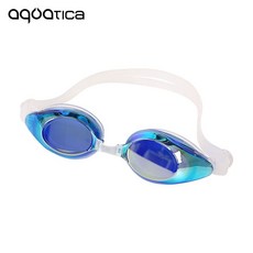 아쿠아티카 프리미엄 미러 수경 AQA-710M, 블루, FREE, 1개