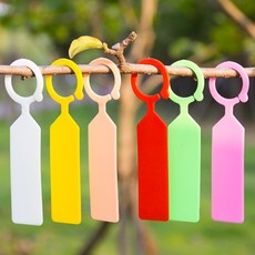 화분이름표 4 식물 모종 텃밭 네임텍 라벨 표식 꽃 화분 푯말 화단 원예용 명찰 다육이 네임픽 화초 이름표, 핑크, 1개