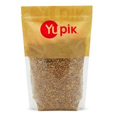 Yupik 그래놀라 시리얼 고대 곡물 1kg(2.2파운드) 귀리 아가베 시럽 해바라기 씨앗 호박 씨앗 퍼프 아마란스 씨앗 및 아마 가루의 그래놀라 믹스 1팩