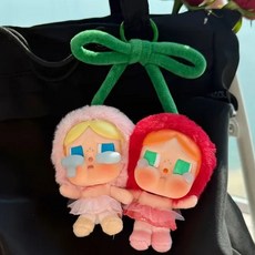 팝마트 코리아 크라이베이비 사랑의 눈물 정품 ll 체리 크베 사눈 키링, 1개, 18mm