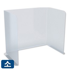 PP 책상 3단 가림판 소 반투명 시험 칸막이 화일 가림판 접이식