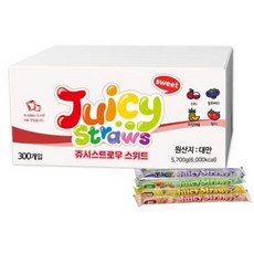 쥬시스트로우 스위트 대용량, 5.7kg, 1박스