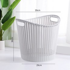 洗衣籃 髒衣籃 折疊洗衣籃 洗衣籃架 汙衣籃 大號塑料臟衣籃臟衣簍浴室洗衣籃家用玩具衣物收納籃臟衣服收納筐, 新款：升級款大號灰色