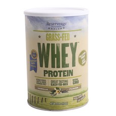 ReserveAge Organics 草食乳清蛋白香草味, 1個, 720克