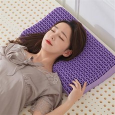 탈모 베개 두피열 쿨링 냉감 통풍 여름 수면 기능성 예방 방지 순환 통기성, 높은 베개(+커버) 8-10cm