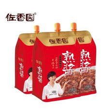 [차이나홍] 좌향원 동북된장 쑤쟝 중화요리소스, 3개, 450g