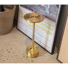 일광표 스탠드 테이블 조명 LED 무선 모던 무드등, 골드