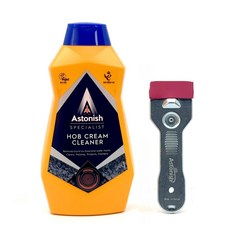 아스토니쉬 인덕션홉클리너 스페셜리스트 + 스크래퍼 세트, 1개, 500ml