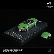 TIMEMICRO MAZDA MX-5 1:64 收藏模型, 綠色, 1個