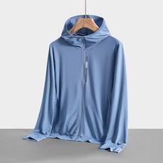 冰絲連帽防曬衣 - 防紫外線透氣涼感戶外遮陽