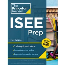 (英文圖書)Princeton Review ISEE Prep 2nd Edition: 3 Practice Tests + Review & Techniques... 平裝版, 英文, Princeton Review