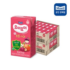 [브랜드정품]요미요미 튼튼주스 도라지즙 아기배즙 어린이 유아 키즈 음료 주스 푸룬사과 125ml 48개 온가족 건강음료