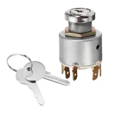 [호환제품] 주차/오프/온/점화 스위치 제어 루카스 SPB501 12V 보트 오토바이 점화 잠금 실린더 4 키 1 세, 01 1set