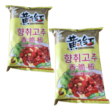황비홍 향취 고추 부각 향라새우 안주, 452g, 1개