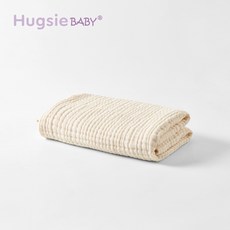 美國棉棉花糖九層紗布浴巾70x120cm, 香草白, 1個