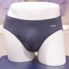 [AK플라자] [휠라언더웨어] FI4BFG3603M(CAN) 폴리스판 다이아 자카드 남성 삼각팬티