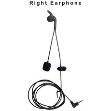 EJEAS FBIM V6 V6C V4 V4C 인터폰 심판 인터콤 헤드셋에 적합한 3.5mm 잭 이어폰 이어폰, [01] Right earphone