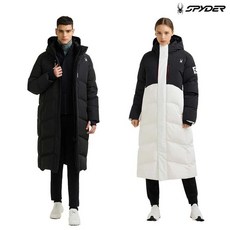 매장정품 스파이더 공용 유로스포츠 롱 다운 패딩 점퍼 SPHWCNDJ222U 137614