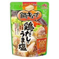味之素 雞肉鹽風味高湯塊 火鍋湯底, 1個, 51g