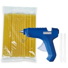 파워 글루건 + 고강력 접착 글루건심 세트, 1개