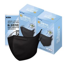 유한킴벌리 크린가드 KF-AD 컴포트에어 비말차단 마스크 블랙 대형 (40매) 44285, 44285 컴포트에어마스크 블랙 대형 (40매), 2개, 20매