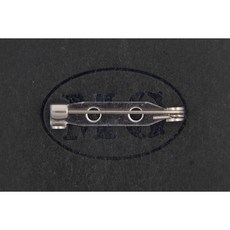 沐錦飾品材料DIY 316不鏽鋼胸針 25MM不鏽鋼簡針 @50入, (316L)50入/瓶, 1個