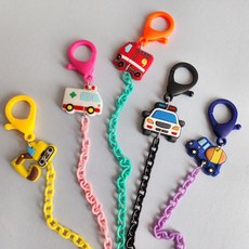 자동차 마스크줄 5개1세트 유아 아동 남아 데일리 마스크스트랩