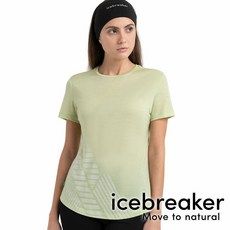 icebreaker Sphere Cool Lite 女圓領短袖衣 125-高峰探索 果綠 0A56YL
