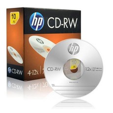 HP Media CD-R4-12x 700MB 1P 슬림 케이스 10장, 상세페이지 참조, 1개