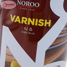 서락 노루 우레탄 바니쉬 목재용 투명 4L 노루표페인트