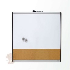 곰돌이네상점 쿼텟 콜크자석화이트보드 M9 화이트칠판