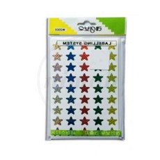 님아 혼합 반짝이 별 견출지 14mm 7장 어린이집스티커