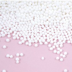 웰베이킹 화이트 구슬 스프링클, 1개, 10g
