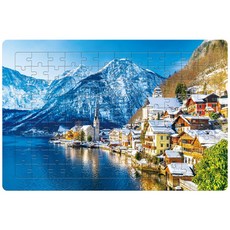 치매예방퍼즐 게임 기억나 108조각 오스트리아 할슈타트, 108피스, 1개