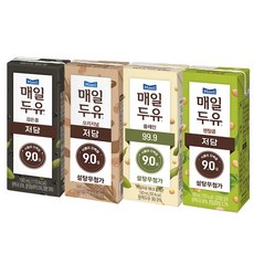 매일두유 190ml 24팩(렌틸콩6+99.9 6+검은콩6+오리지널6) 무배