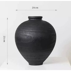 전통 제사상 소반 다도 개다리 대형 목재 트레이 제수용, 소형 꽃병 지름 20 21cm