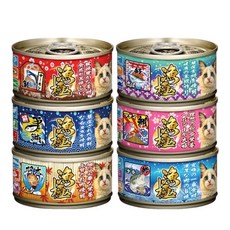 日本AkikA 漁極 主食貓罐 無穀, 1個, AY21(黃鰭)鮪魚80gx24罐,超取限一箱