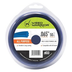 WEED WARRIOR® . 165.1cm x 15.2m65인치 x 50피트 다목적 나일론 트리머 라인 336997, WEED WARRIOR® . 165.1cm x 15.