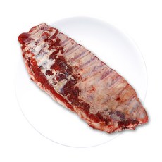 [대국맛짱] 미국산 통 대돈 돼지스페어립 돼지갈비 찜탕용[일요일&당일발송], 1개, 2kg