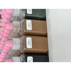 가방 셀프수선 엣지코트 기리메 기리매 가죽공예 가죽마감제 소량 30ml (무광), 1개, 탄색