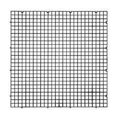 수조 어항 조립식 뚜껑 칸막이 부화통 모스활착 루바망 정사각형 30cm X 30cm, 블랙, 1개