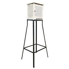 백엽상 만들기 기온측정 관측소 상자 우드 날씨와 기자재, 1세트, 습도계 스탠드