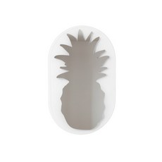 루비드 크리스탈 비정형 과일 감정 거울 욕실 화장대 침실 인테리어 벽걸이 거울, 17 파인애플