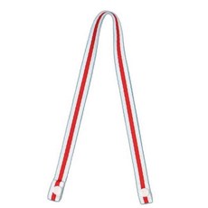 삼선 똑딱이 마스크 스트랩 화이트레드 마스크체인 귀끈 마스크고정고리