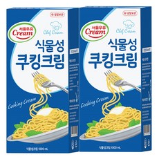 서울우유 식물성 쿠킹크림 1000mL x 2개, 1세트, 2L