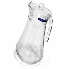 모어팩 레스토랑손잡이물병 유리물병 1000ml